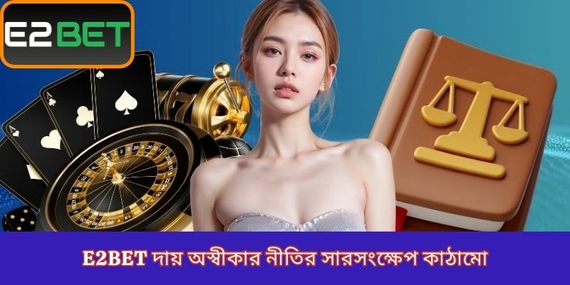 E2Bet দায় অস্বীকার নীতির সারসংক্ষেপ কাঠামো