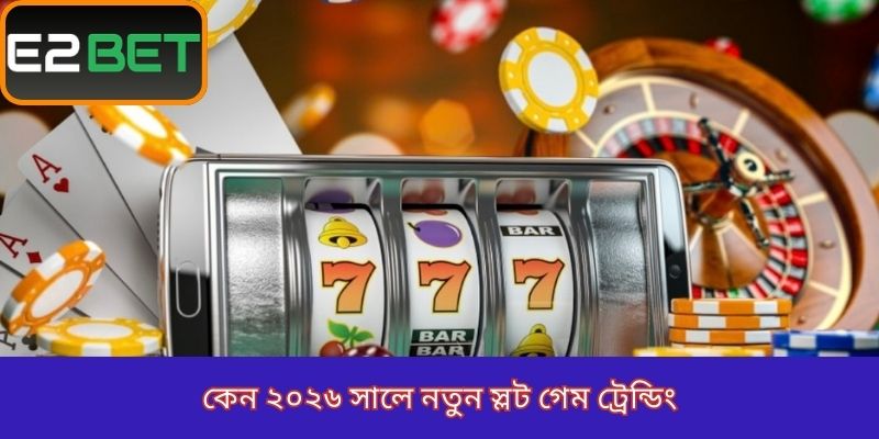 কেন ২০২৬ সালে নতুন স্লট গেম ট্রেন্ডিং